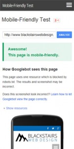 Google mobile update