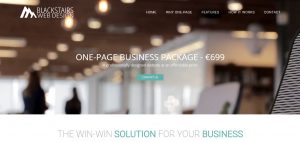 One Page Website