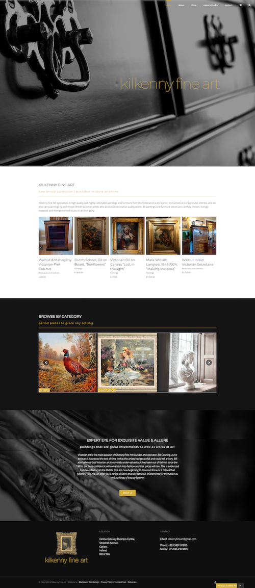 kilkenny fine art – web design kilkenny kilkenny fine art - web design kilkenny